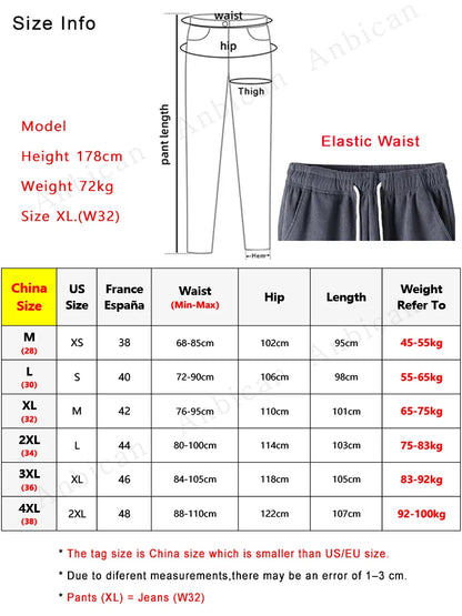 Winter Thick Warm Corduroy Sweatpants Men Fleece Liner Drawstring Straight Loose Track Pants Male Casual Fleece Thermal Trousers.