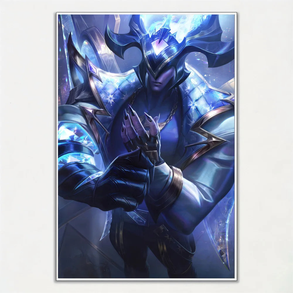 Aatrox League Of Legends Poster Wall Art Home Decor Room Decor Digital Painting Living Room Restaurant Kitchen Art.