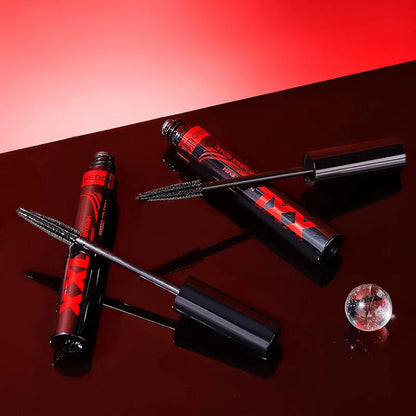 3D Mascara Waterproof Extra Volume Long -lasting Hyper-Curl Lengthening Eyelash Non-smudging Eyelashes Black Mascara Makeup.