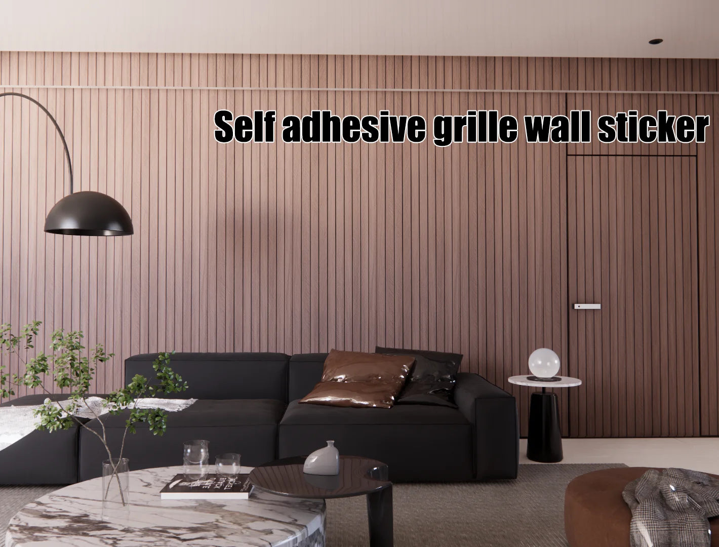 Selbstklebende wasserdichte Verdickungs-Trennwand-Tapete, neuer 3D-40-cm-Gitter-Wandaufkleber, Hintergrund, Wanddekoration, Wandplatte