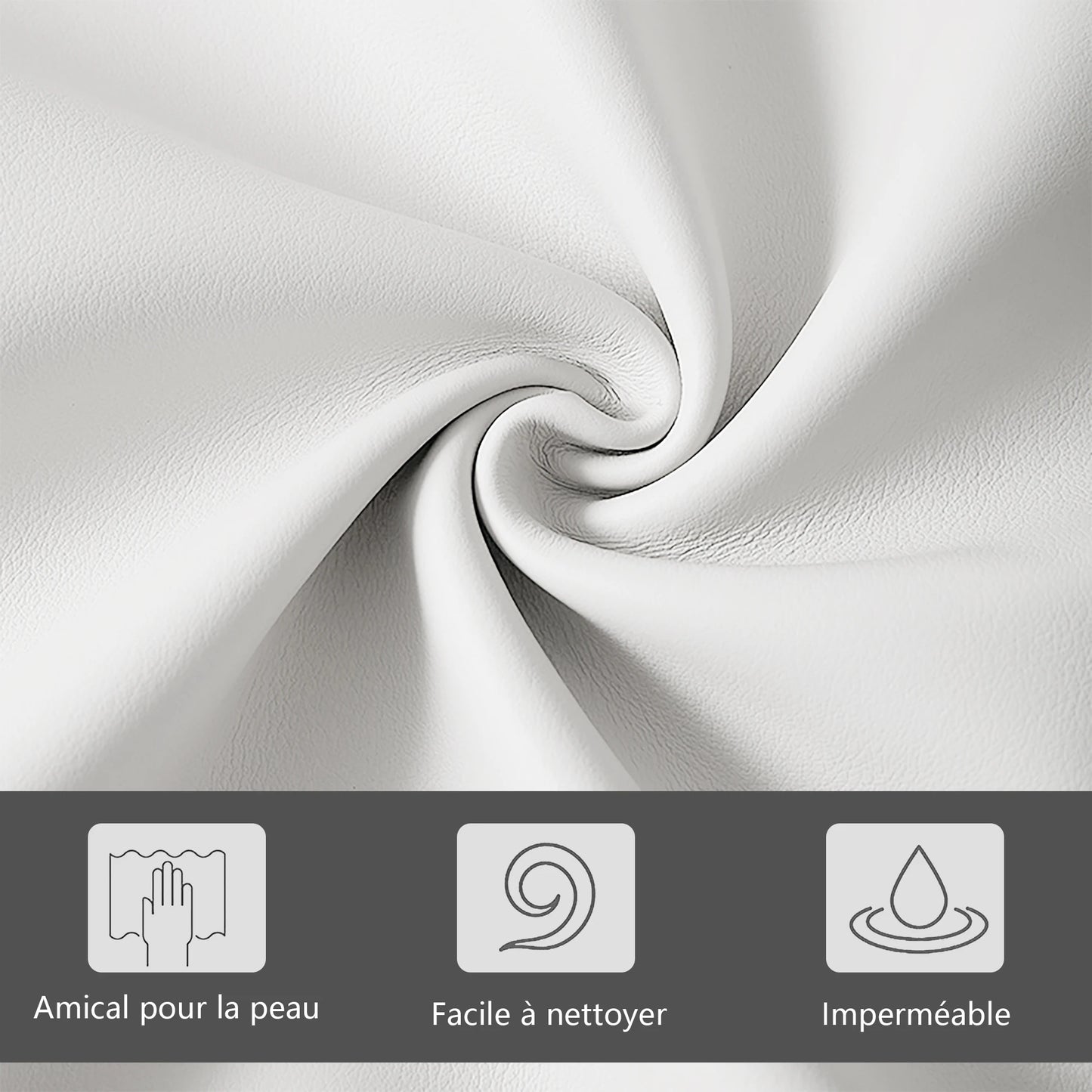 Rosahqnda Kinderbett, gepolsterter Bettrahmen, Krone, Kopfteil, Schubladenschrank, verstellbare Kopfteil-Lederoberfläche