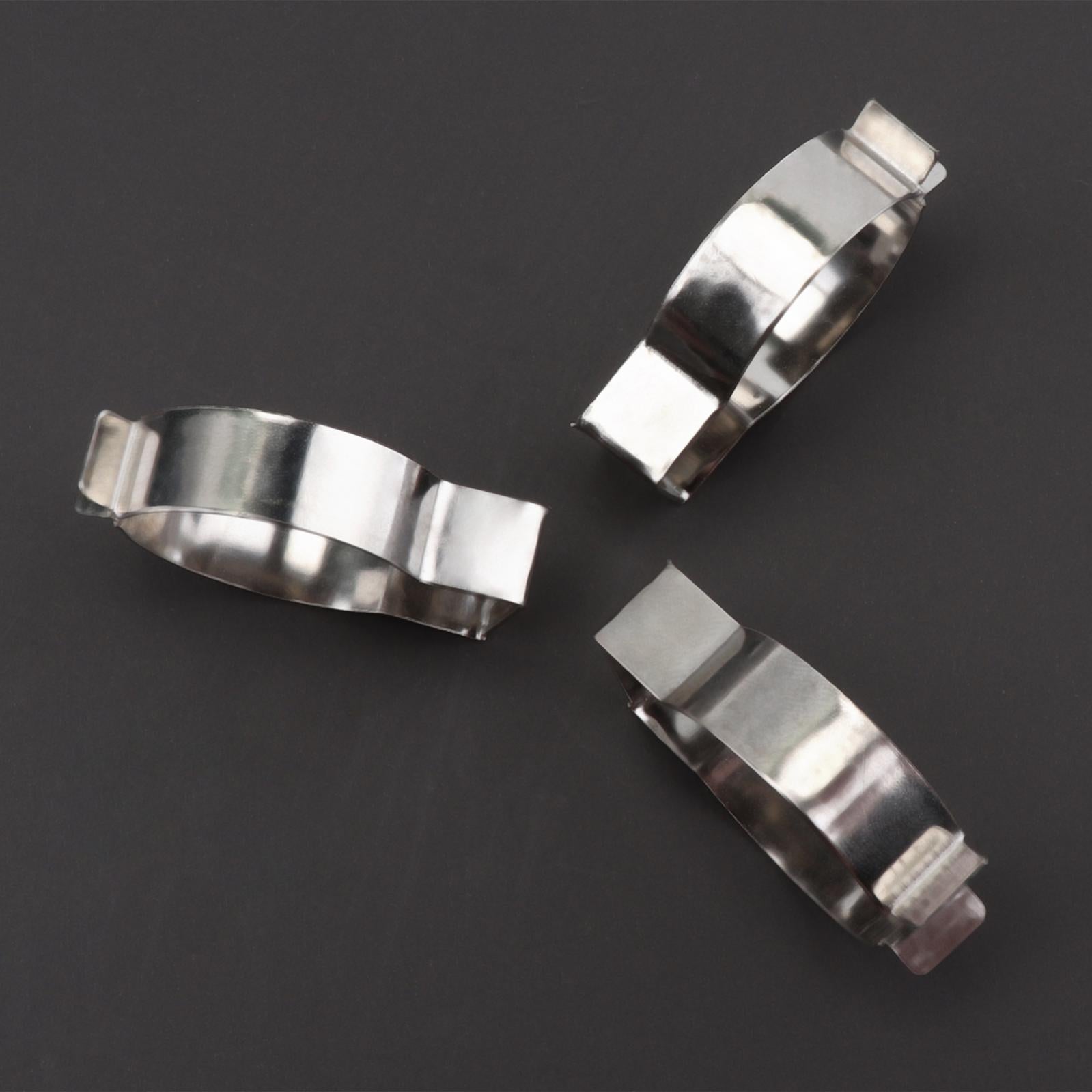 50pcs T8 U Clips Holder Bracket for LED Light Bulbs Fluorescent Tube Pipe Clamps Factory Fluorescent Lamps.