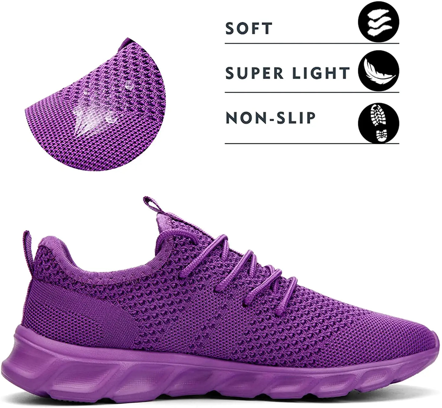 2024 Trend men's casual shoes light sneaker white large size outdoor breathable mesh fashion sports black running tennis shoes