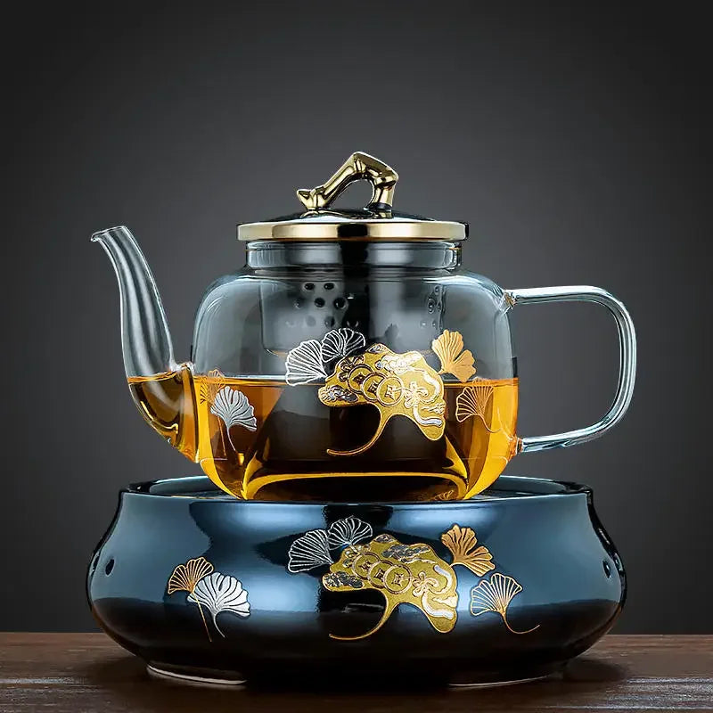 220V High-Temperature Resistant Electric Tea Stove & Tea Kettle Set for Home Use A