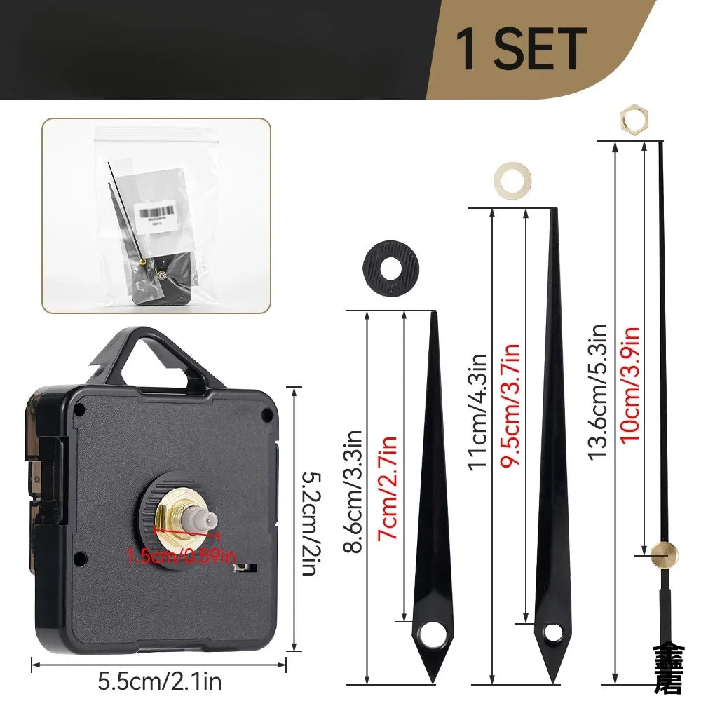 5168 Silent Quartz Clock Movement Motor – DIY-Ersatz-Reparaturmechanismus-Set