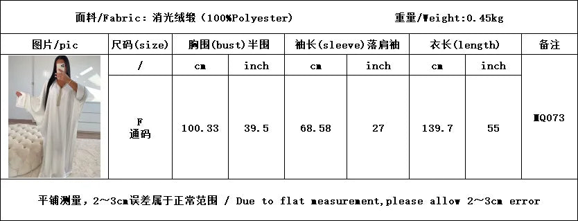 Ramadan Eid Batwing Abaya Prayer Clothes Women Kaftan Turkey Islam Muslim Long Dress Kebaya Caftan Marocain Robe Femme Musulmane.