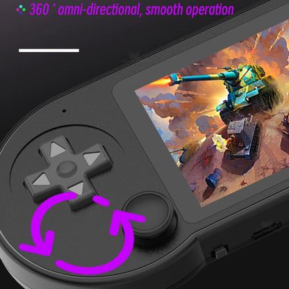 3 Inch Handheld Game Console With Rocker Classic Game Console Player Comfortable Grip Type-C Charging Birthday Gift for Children.