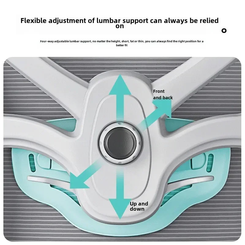 Bequemer Gaming-Stuhl mit weicher Polsterung, Nackenstütze und verstellbarem Lendenkissen für gesunde Sitzhaltung