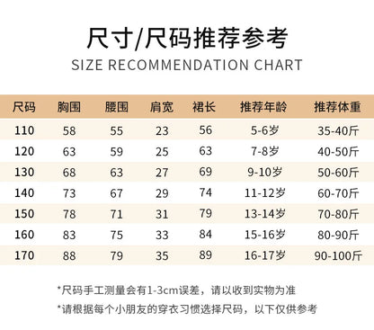 Prinzessin Mädchen Weißes Luxuskleid Blumenmädchen Hochzeitskostüm Größe 110-170 Weibliche Party Bühnenkleidung Kleider.