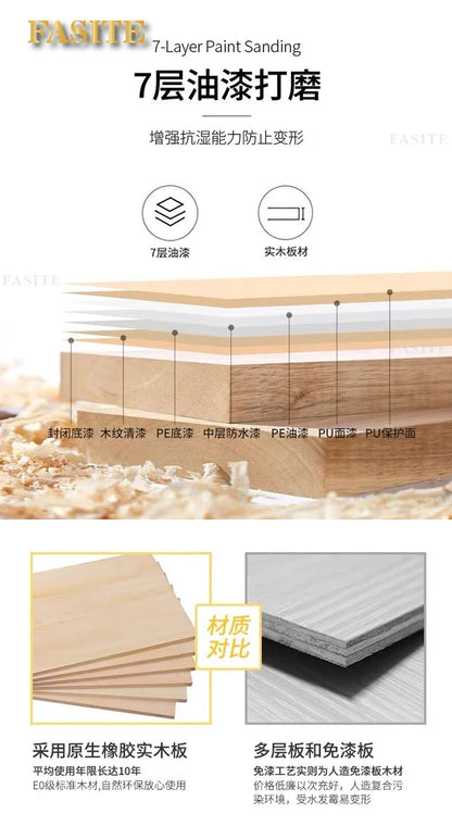 Leichter, luxuriöser Badezimmerschrank aus Steinplatten, integriertes Waschbecken, kombiniertes Waschbecken, WC-Waschbecken, nordischer einfacher Spiegelschrank