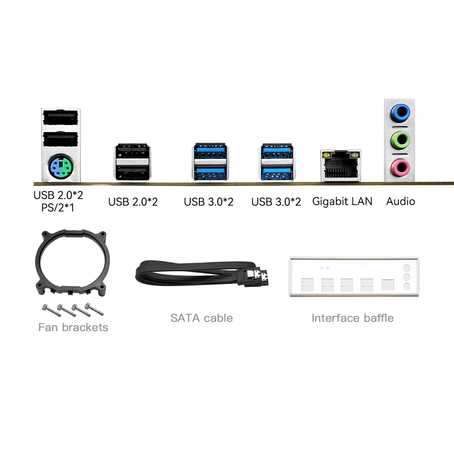 MACHINIST New upgrade X99 Gaming Motherboard LGA 2011-3 cpu C612 Chip Supports TPM2.0 Four Channel DDR4 NVME/WIFI M.2 Interface.