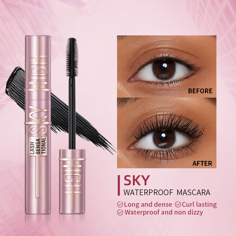 Natural Curling Mascara Quick Dry Smudge-proof Eyelash Cream For Party.