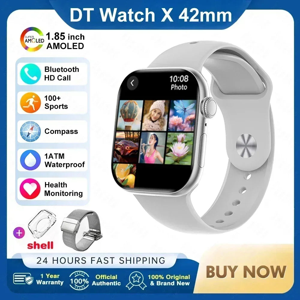 New Watch Series 10 Mini For Apple Watch 10 SmartWatch Men 3D Surround Music Video NFC Bluetooth call smartwatch For Android l0S