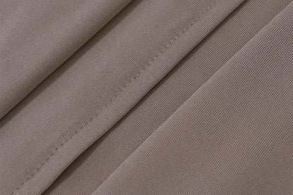 WhereMery Vintage Flower Applique High Split Long Skirt Sexy High-waist Ruched Solid Slim Skirts 2025 Casual Women's Short Drees.