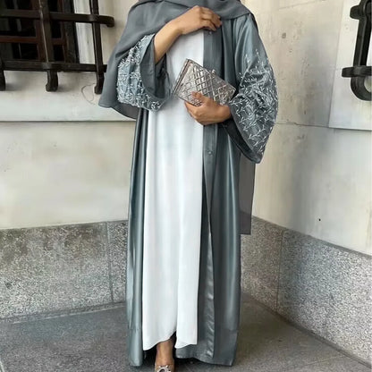 Ramadan Open Abaya Damen Dubai Luxury Islam Muslim Modest Kimono African Dresses For Women Kebaya Kaftan Robe Musulman.