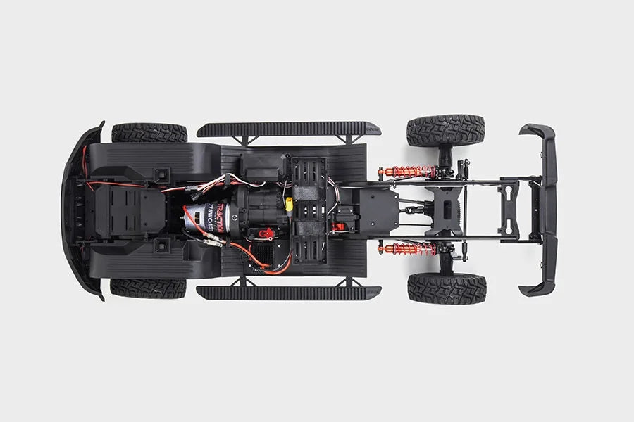 KM Thunder Dodge Tyrannosaurus RAM 1500 Simulation 1/8 Remote Control Electric 4WD Climbing Vehicle Pickup Off road Vehicle