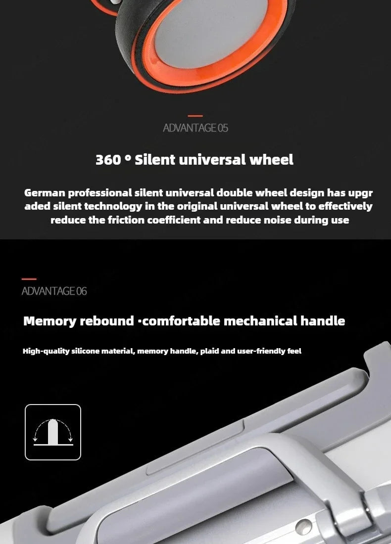 Trolley-Koffer mit großer Kapazität, Reisetasche, Reise-Koffer aus Aluminium-Magnesium-Legierung, Business-Rollgepäck.