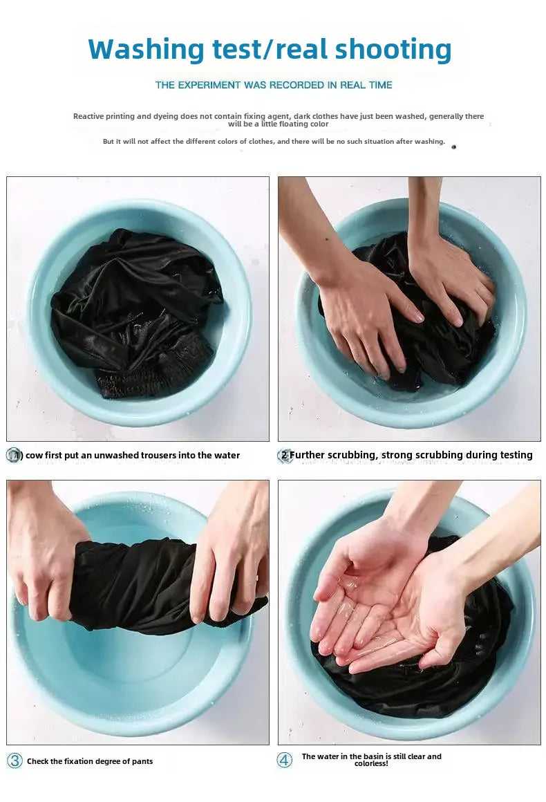 Autumn Winter Men's Loose-fit Casual Straight-leg Pants Fleece-lined Thickened Bunded Feet Sweatpants Trendy Male Style.