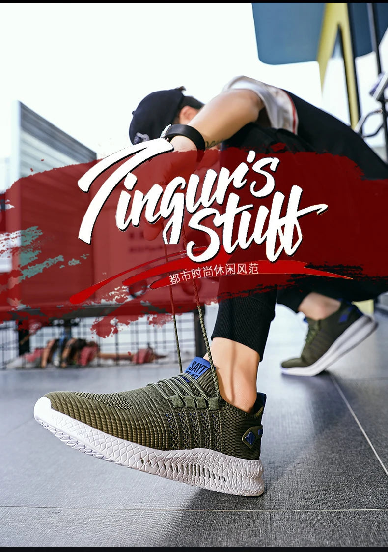 Big Size 48 Sneakers Shoes Men Lightweight Breathable Running Walking Male Footwear Lace-up Adult Sneakers Zapatillas De Deporte.