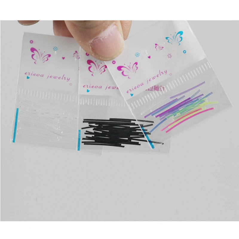 Invisible Plastic Soft Stud Earrings Hypoallergenic Simple Transparent Earring Piercing Retainer Ear Studs Pins Jewelry.