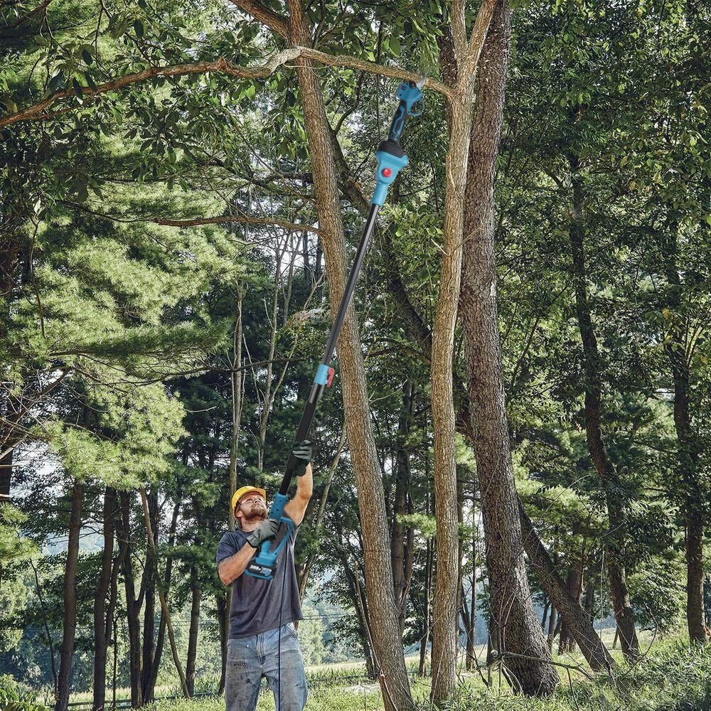 ONEVAN 3500 W Bürstenlose Teleskopstange Elektrische Kettensäge 3-IN-1 Hohe Zweig Schere Garten Beschneiden Werkzeug für 21 V 18 V Batterie