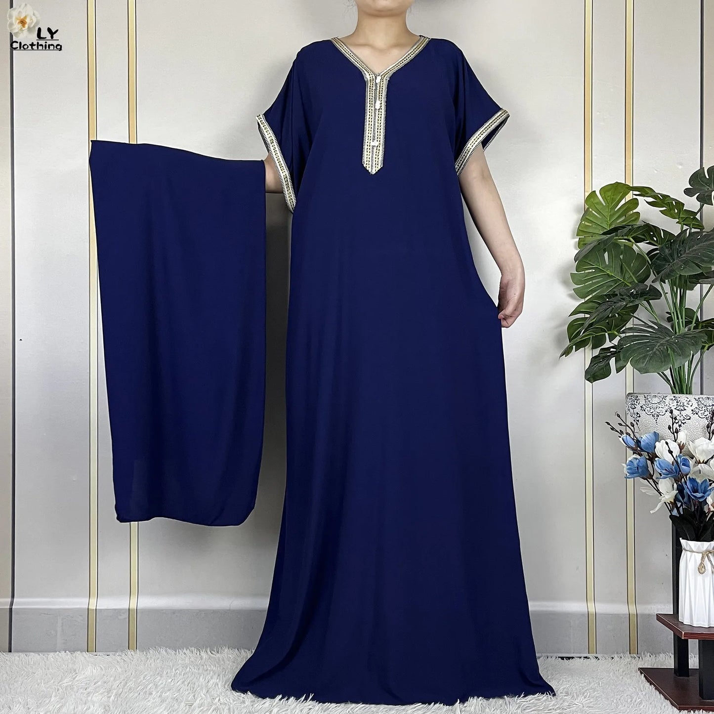 Neue Sommer-Kaftan-Abaya 2023, afrikanische Kleider für Frauen, traditionelle Kleidung, Islam-Gebetskleidung, Türkei, muslimische lose Robe, Ramadan