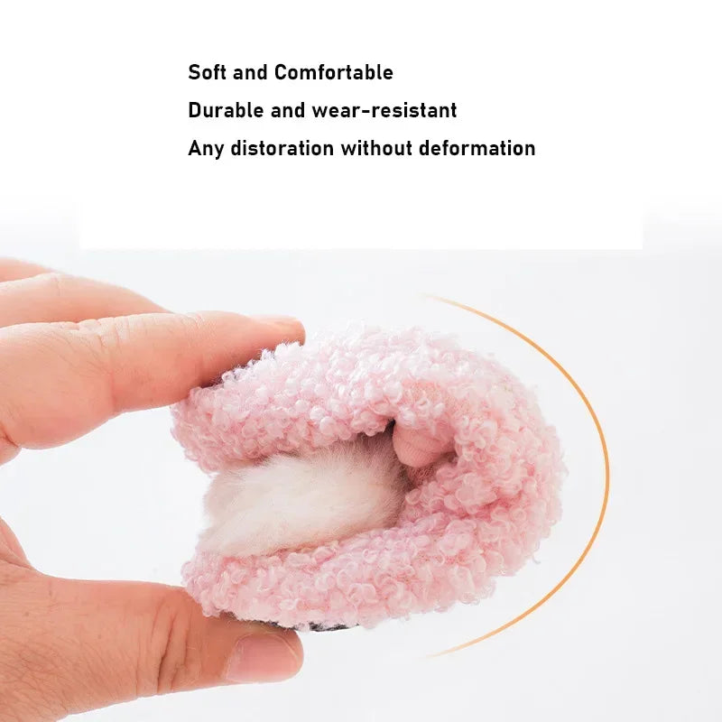 Autumn Winter Baby Slippers Toddler Plush Floor Sock Shoes Children Soft Sole Walking Shoes Indoor Home Anti-slip Kids Shoes