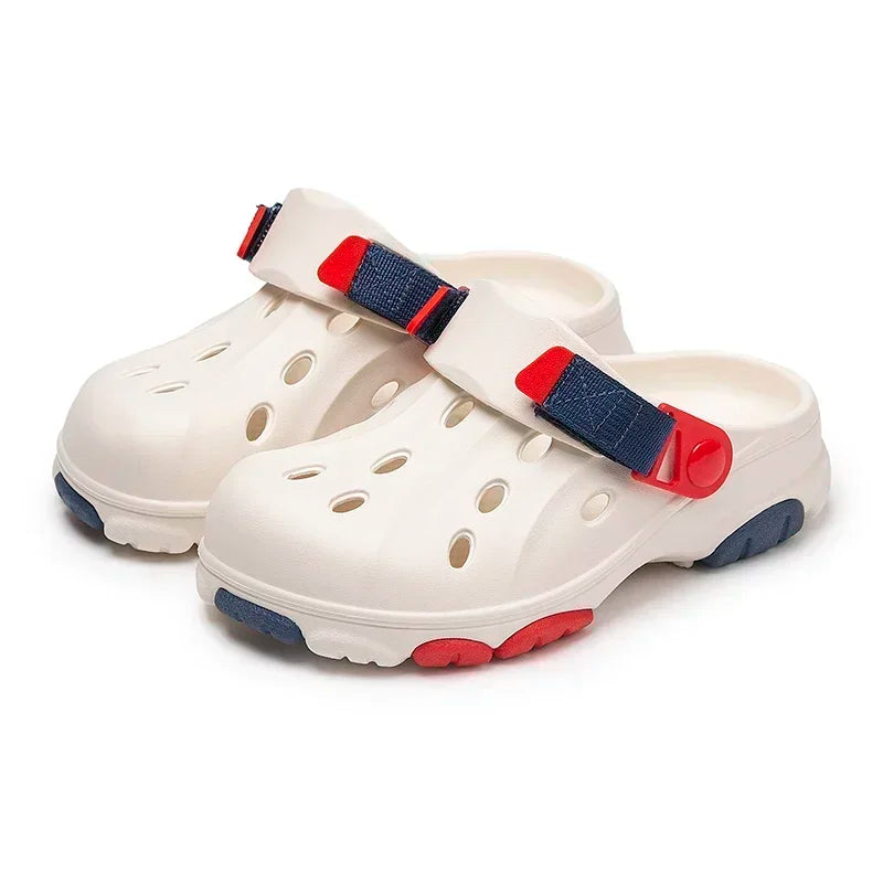 Children Shoes Boy Sandals Summer Cute Summer Clogs 3 To 7 Years Kids Indoor House Shoes Sneaker Casual Sports Boy Slipper Shoes