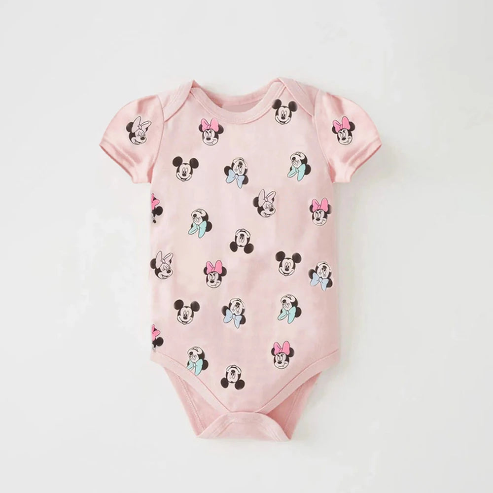 Mickey Mouse Baby Boy Stram pler Baumwolle lange Ärmel Baby Baby Boy Mädchen Overall Baby Mädchen einteilig & Body