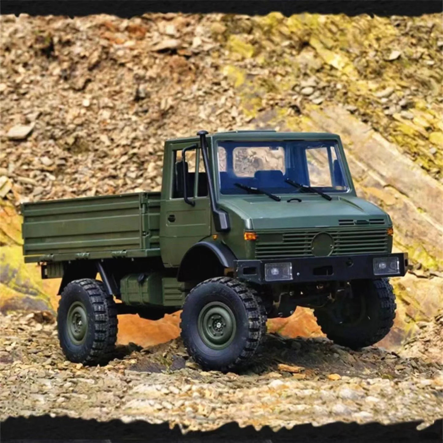 1/12 LDRC RC Crawler LDP06 Car Model 4×4 Off Road Vehicle Linear Speed Truck Remote Control Car 15KM/H Battery for Boys Toys.