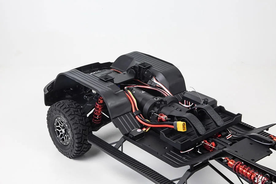 KM Thunder Dodge Tyrannosaurus RAM 1500 Simulation 1/8 Remote Control Electric 4WD Climbing Vehicle Pickup Off road Vehicle