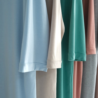 2024 New Modest Dress Solid Color Inner Dresses Muslim Women Dubai Abaya Eid Ramadan Islam Clothing Turkey Arabic Robe.