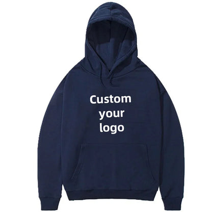 Customized hooded shirt for men and women, featuring photos and logos of your design. High end gifts in EU sizes