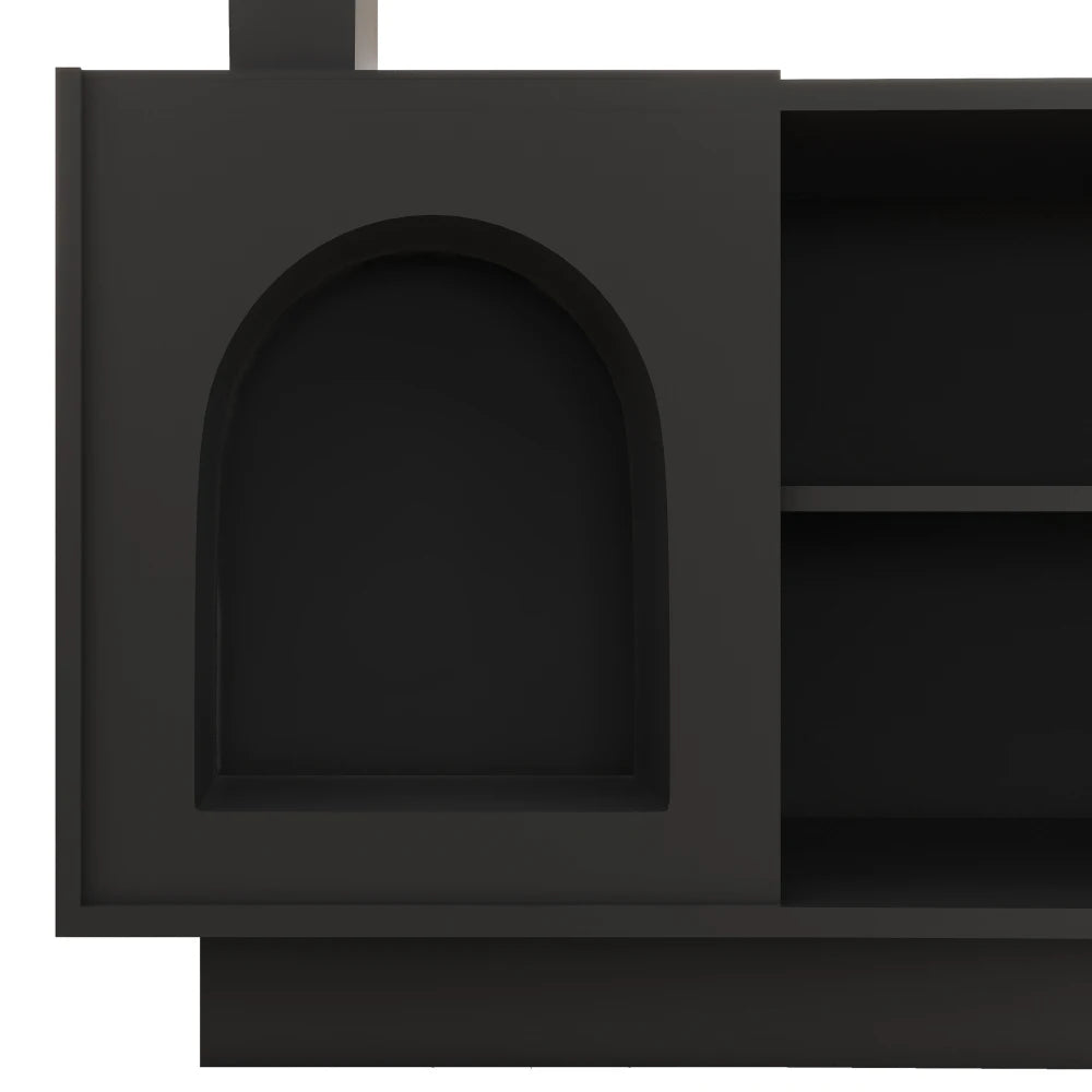 Eckschreibtisch mit integriertem Tierhaus – 120 x 50 cm, L-förmig oder einteilig, Eckschreibtisch für das Heimbüro mit XL-Tierhöhle