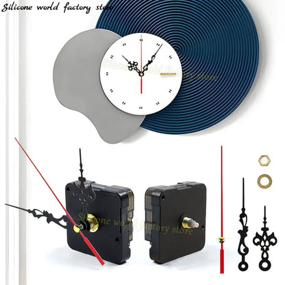 SW Uhr Mechanismus Stille Quarzwerk Set Maschine Wand Hände Stille Sweep Zweite Bewegung Mit Zeiger DIY Reparatur Teile Werkzeug