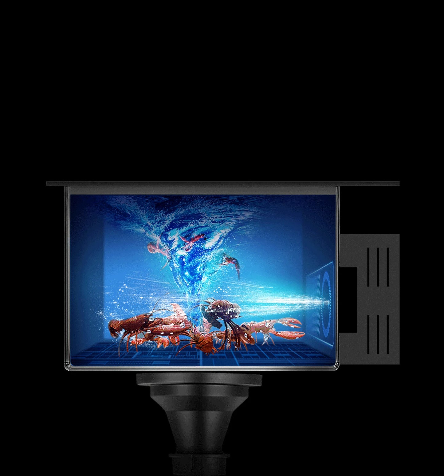 ASRAS high-quality 304 stainless steel multifunctional kitchen sink intelligent food purification large-sized sink nano gray