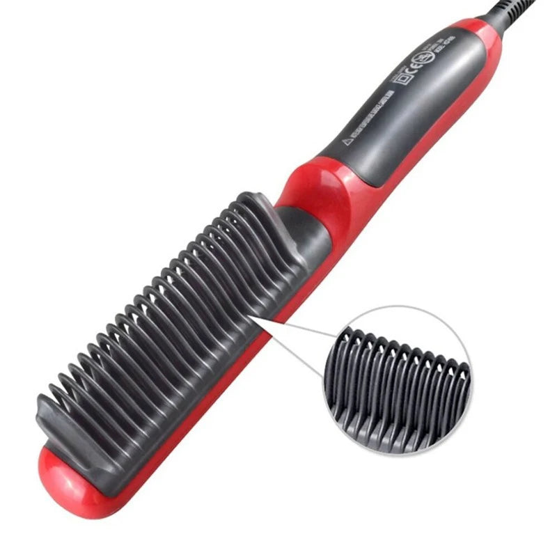 Salon Professional Negative Ion Straight Hair Comb Portable And Fast Heating Negative Ion Straight Hair Comb Styling Tool.