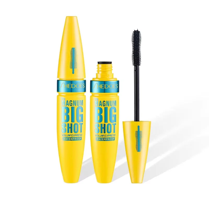 Thick, elongating, waterproof, sweat-proof, non-smudged, long-lasting mascara.