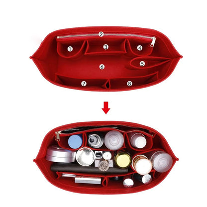Purse Organizer Insert for Handbags, Felt Bag Organizer for Tote & Purse, Tote Bag Organizer Insert, for lv neverfull.