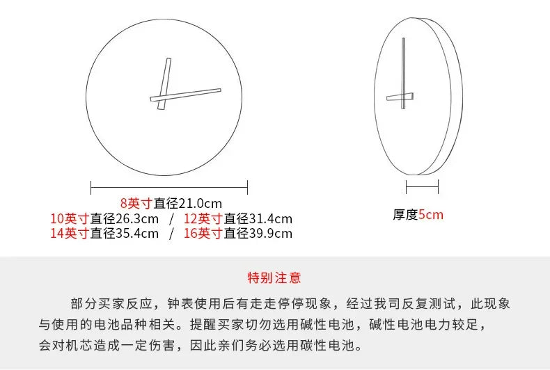 Wanduhr Wohnzimmer Zuhause Wandbehang Massivholz moderne einfache Uhr mittelalterliche Uhr Log Schlafzimmer Dekoration