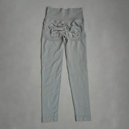 Women Yoga Leggings Hips Lifting Gym Leggings Seamless Sport Pants High Waist Fitness Leggings Bubble Butt Workout Running Pants.