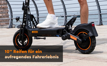 RCB Electric Scooter D5/D5 PRO ABE (premium version), NFC/Indicator/APP, 500W Motor Peak 1600, 10" Commuting E Scooter for Adult.