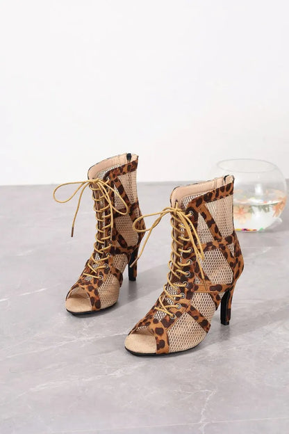 High Heels Women's Sandals New Open Toe Casual Latin Dance Shoes Girls' Ballroom Sandals Large Dance High Heels Women's Shoes 43.