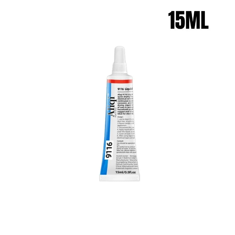 Liquid Electrical Tape Waterproof Insulation Paste Sealant Wire Cable Coat Fix Line Glue Repair Glue Insulation Glue 15~300ml.