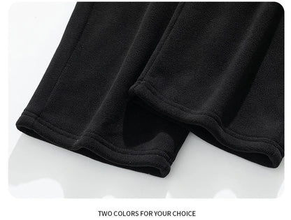 M-7XL Large Size Men's Down Pants Winter 2024 New Thick Lamb Down Casual Low-waist Cotton Pants Oversized Warm Straight Joggers.