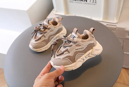 Baby Boys Shoes Kids Casual Sneakers Running Sports Shoes 2023 Spring Autumn Toddlers Boys Girls Shoes Fashion Soft for School