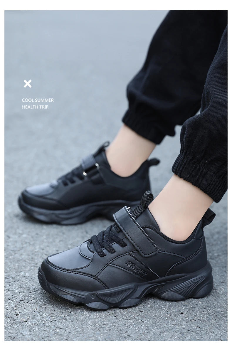 New Children's Tennis Shoes Students Scool Shoes Fashion Boy's Sport Shoes Anti-slippery Soft-soled Sneakers For Kids.