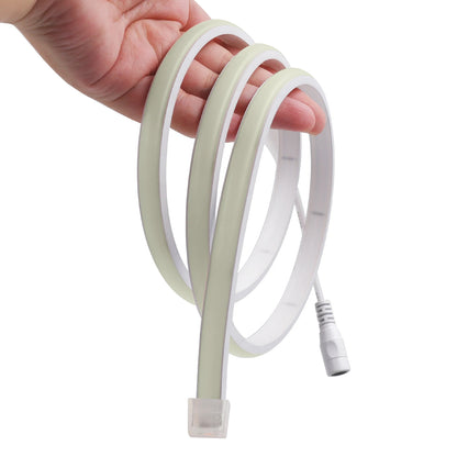 12V 24V Tuya Smart WiFi COB Neon Strip Waterproof 0.5M 5M 10M 20M 320LED/M Flexible LED Tube Tape for Kitchen Cabinet Room Decor.