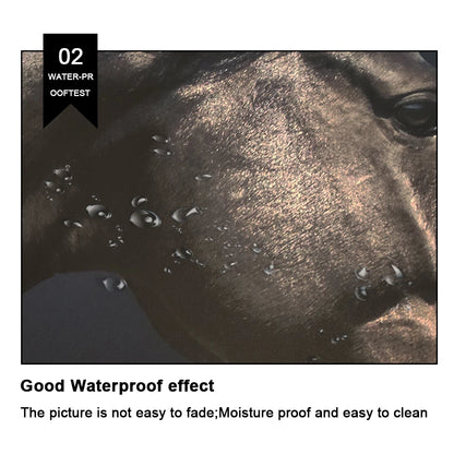 3 Pieces Nordic Luxury Ribbon Abstract Landscape Wall Art Canvas Paintings Modern Gold Deer Poster Print Picture for Home Decor.