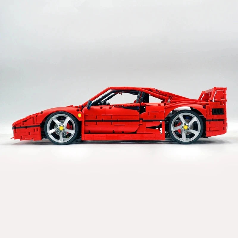 4026PCS Technical LOX Edition F40  Assembly MOC 140629 Building Block Car Supercar Model Adult High Difficulty Racing Toys.